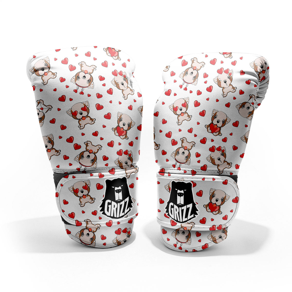 English Bulldog Lovely Print Pattern Pro Boxing Glove