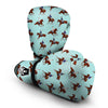 Equestrian Print Pattern Boxing Gloves-grizzshop