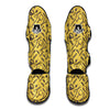 Equipment Barber Print Pattern Muay Thai Shin Guards-grizzshop