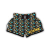 Eskimo And Lifestyle Print Pattern Muay Thai Boxing Shorts-grizzshop