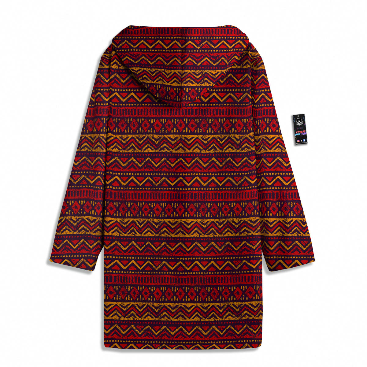 Ethnic African Print Pattern Men's Windbreaker Jacket-grizzshop