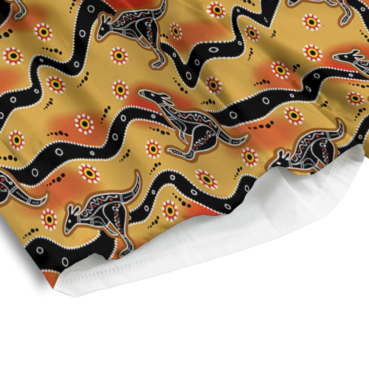 Ethnic Australian Print Pattern Men's Athletic Shorts