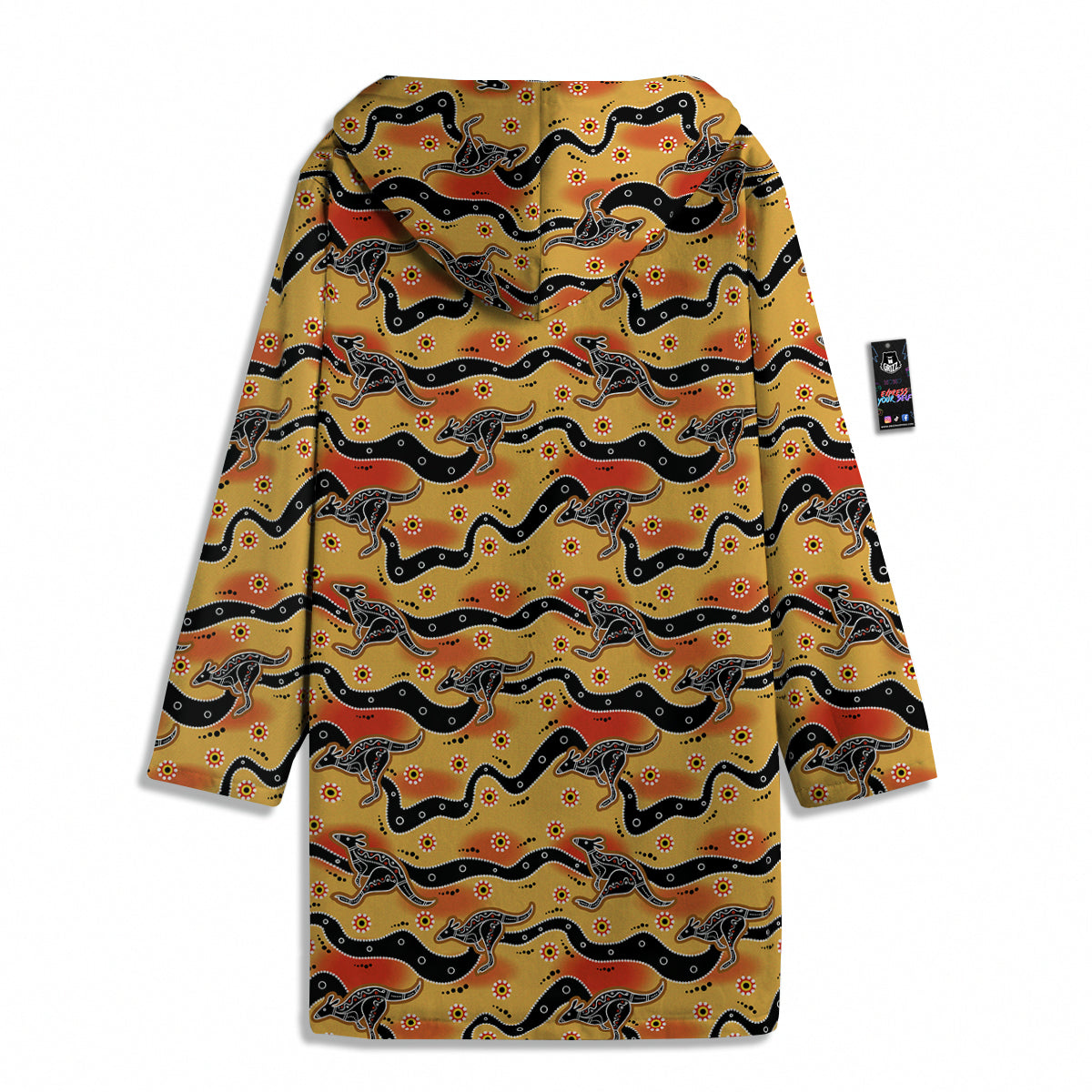 Ethnic Australian Print Pattern Men's Windbreaker Jacket-grizzshop