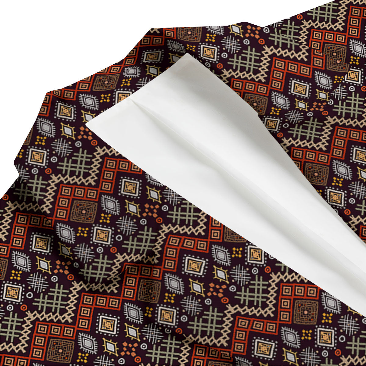 Ethnic Boho Print Pattern Men's Blazer-grizzshop