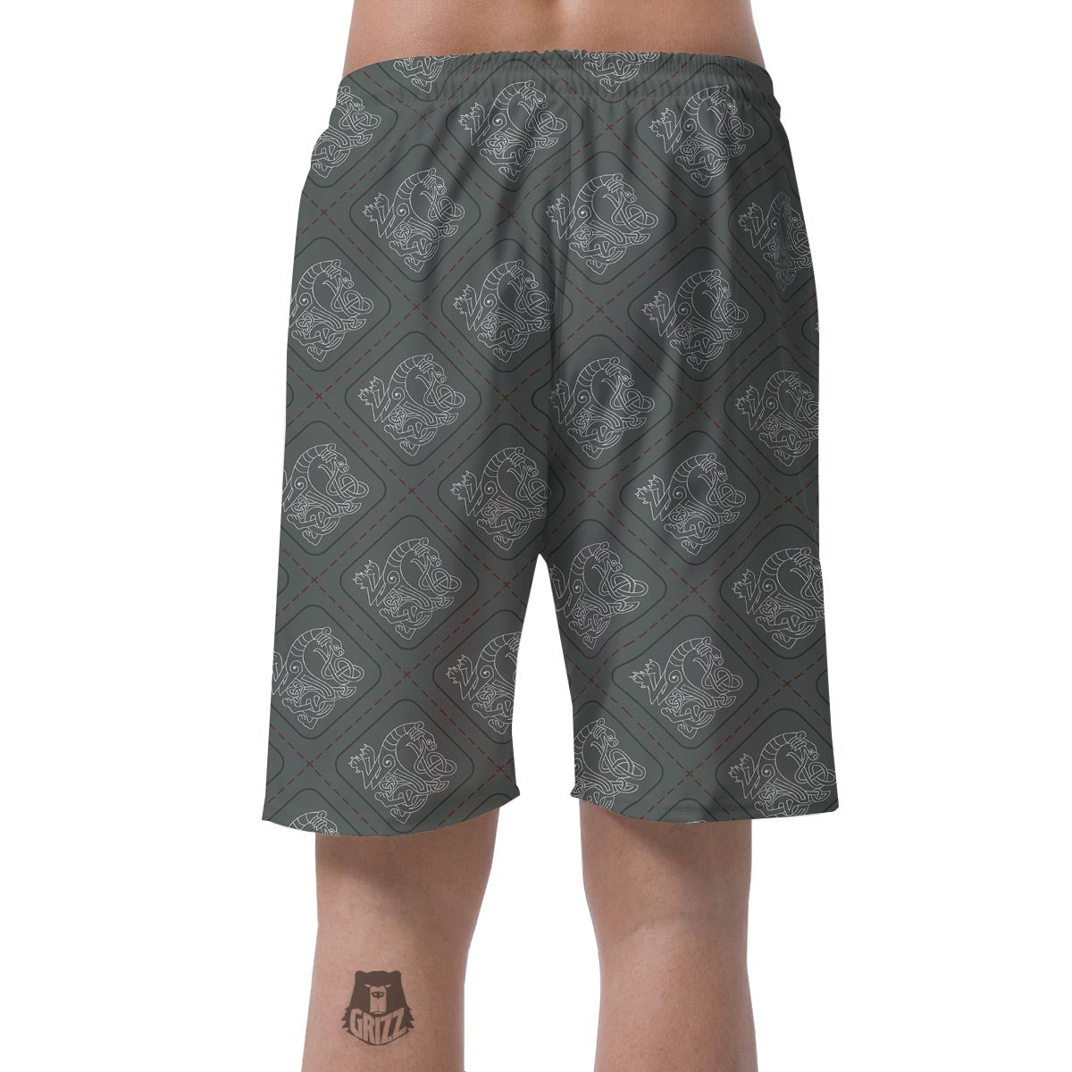 Ethnic Celtic Viking Men's Shorts-grizzshop