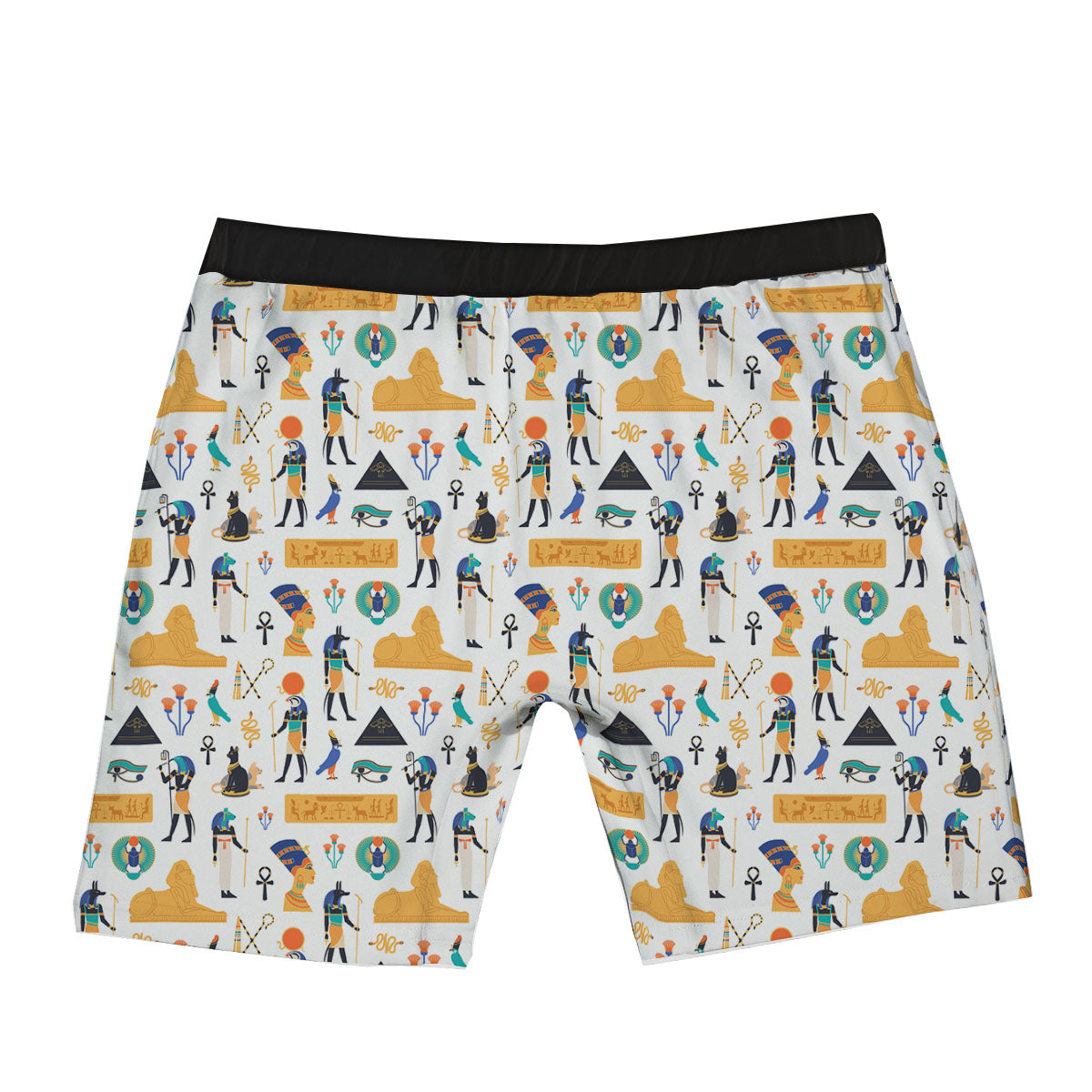 Ethnic Egyptian Print Pattern Boxer Briefs-grizzshop