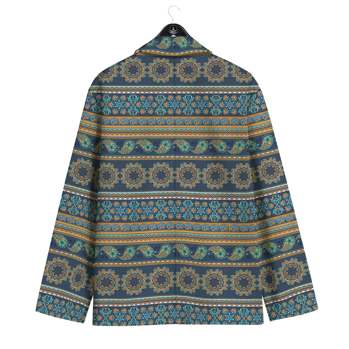 Ethnic Indian Print Pattern Men's Sport Coat-grizzshop