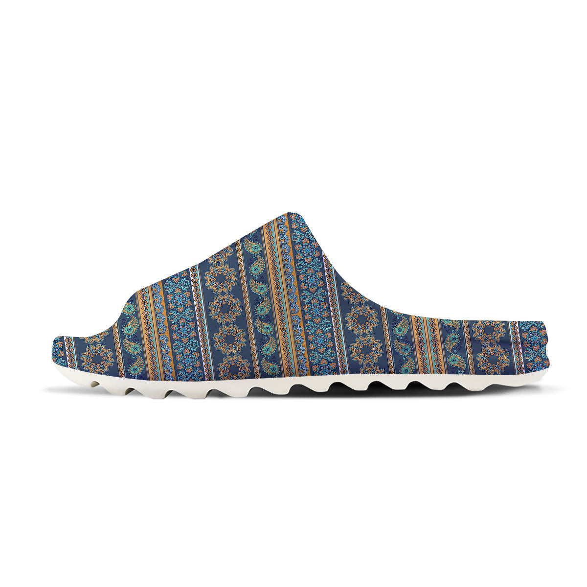 Ethnic Indian Print Pattern Sandals-grizzshop