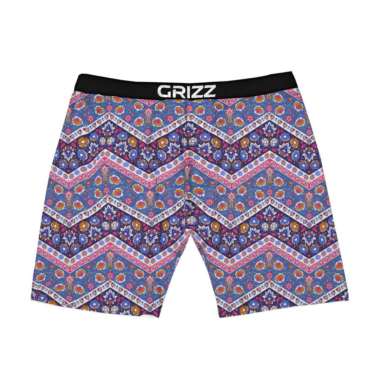 Ethnic Mandala And Indian Paisley Print Pattern Boxer Briefs-grizzshop