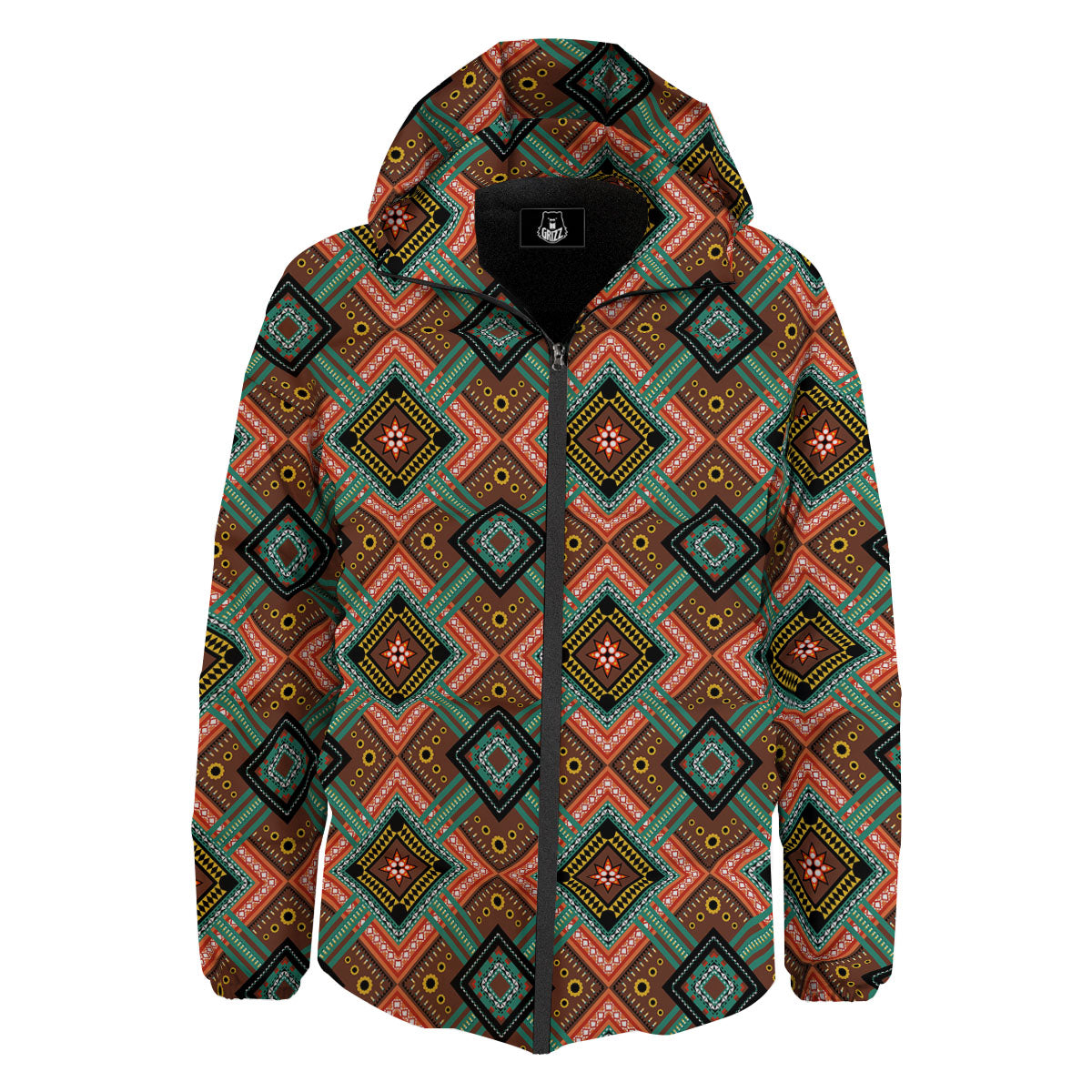 Women's Red & Green Self Design Longline Ethnic Jacket - AKS | Women, Long  sleeve dress, Self design