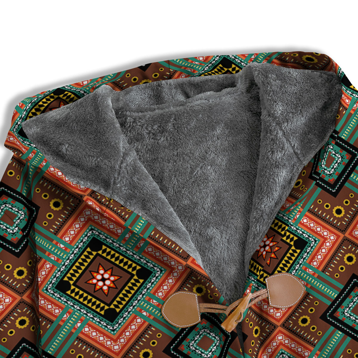 Ethnic Mandala Red Tribal Print Men's Windbreaker Jacket-grizzshop