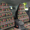 Ethnic Mix Tropical Flower Print Pattern Car Seat Covers-grizzshop