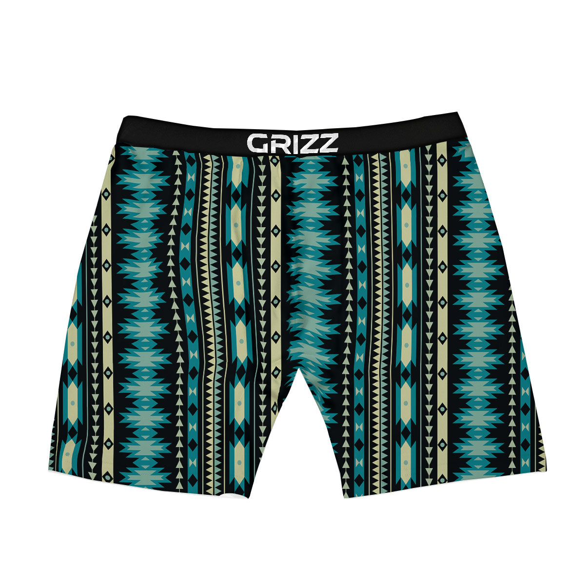 Ethnic Native Print Pattern Boxer Briefs-grizzshop