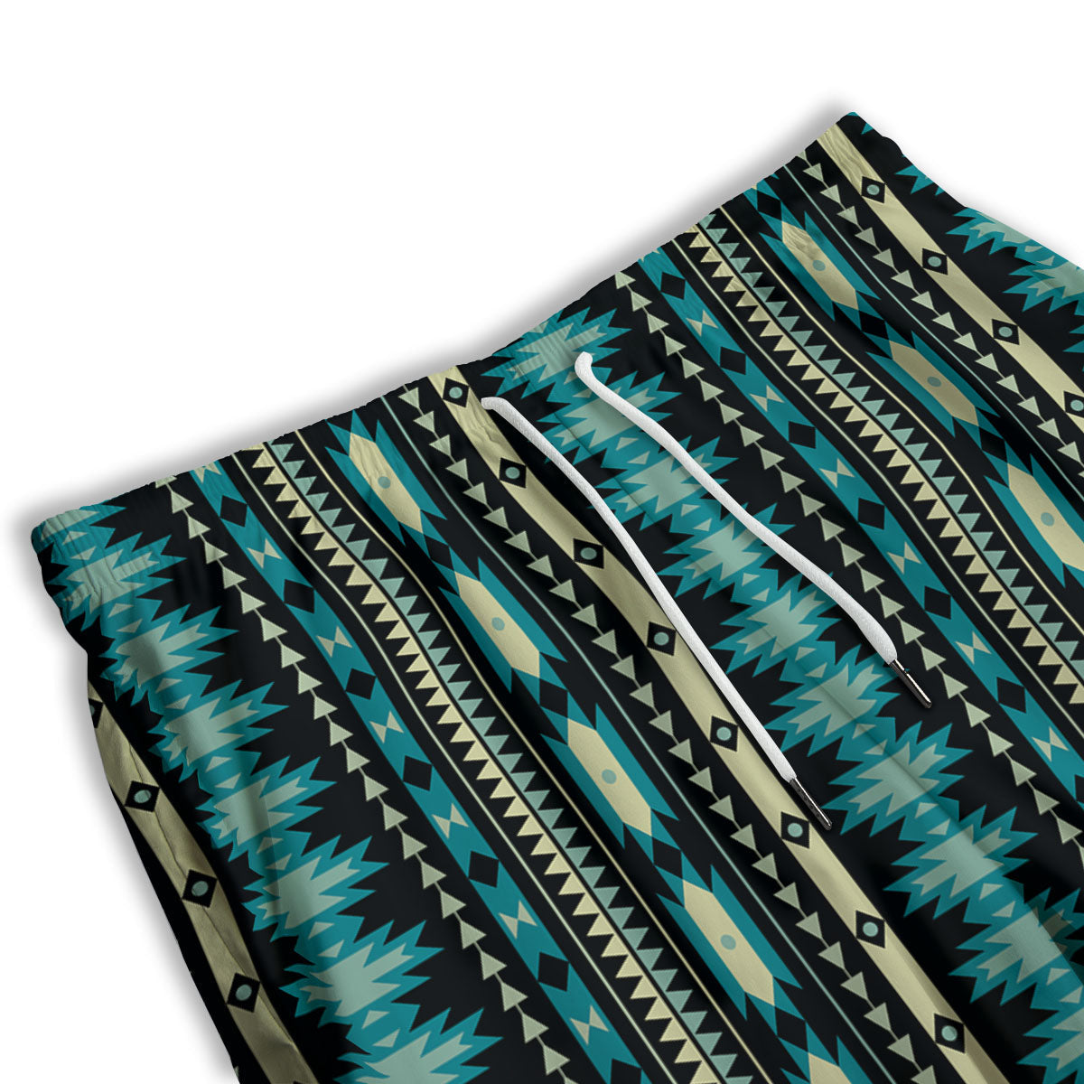 Ethnic Native Print Pattern Men's Athletic Shorts