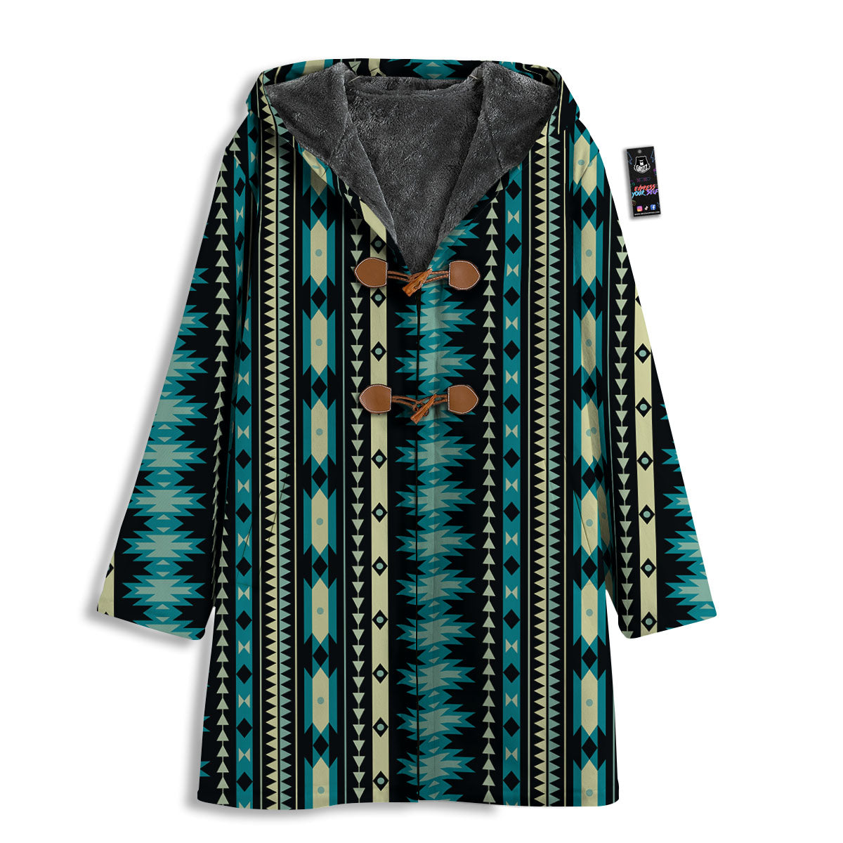 Ethnic Native Print Pattern Men's Windbreaker Jacket-grizzshop