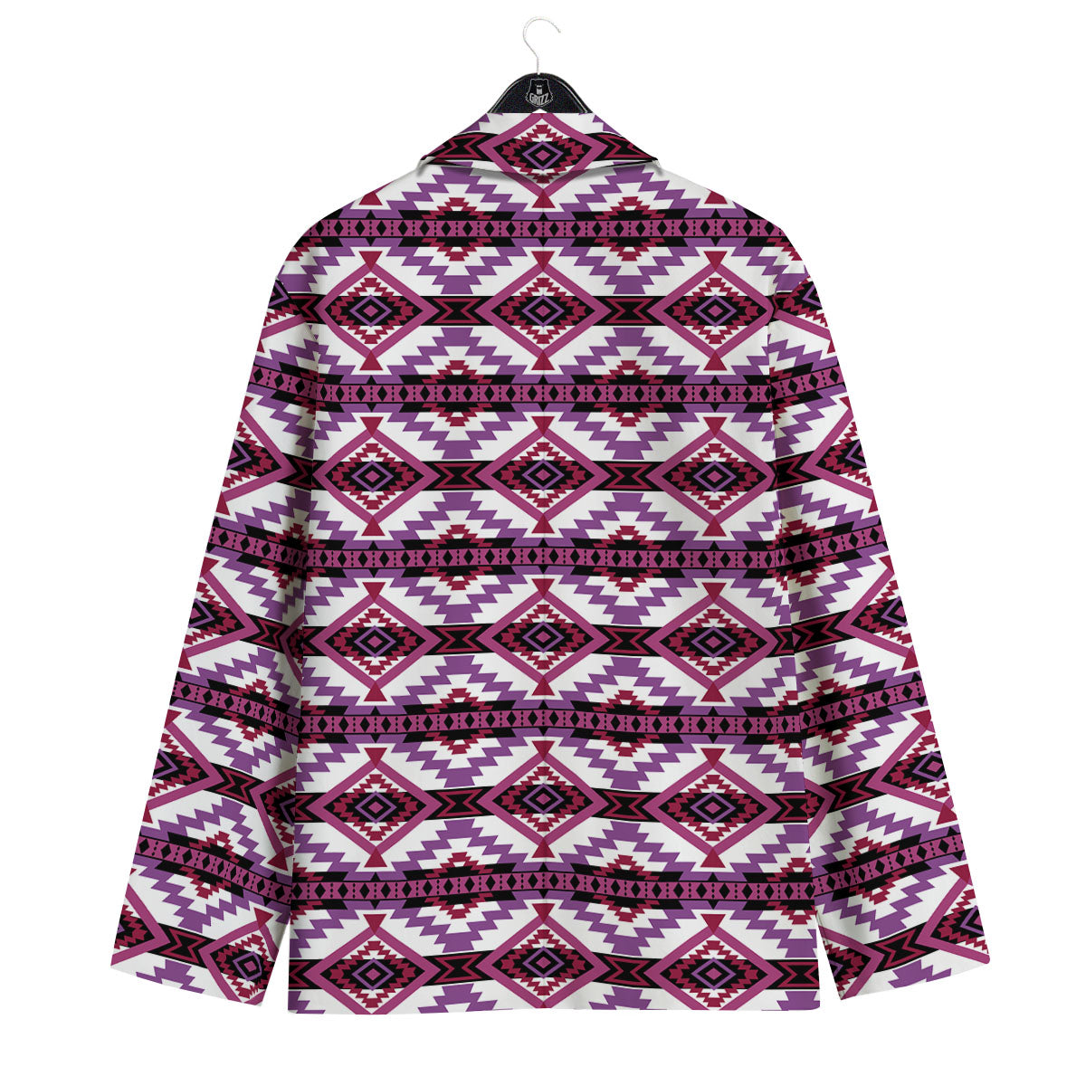 Ethnic Pink African Print Pattern Men's Sport Coat-grizzshop