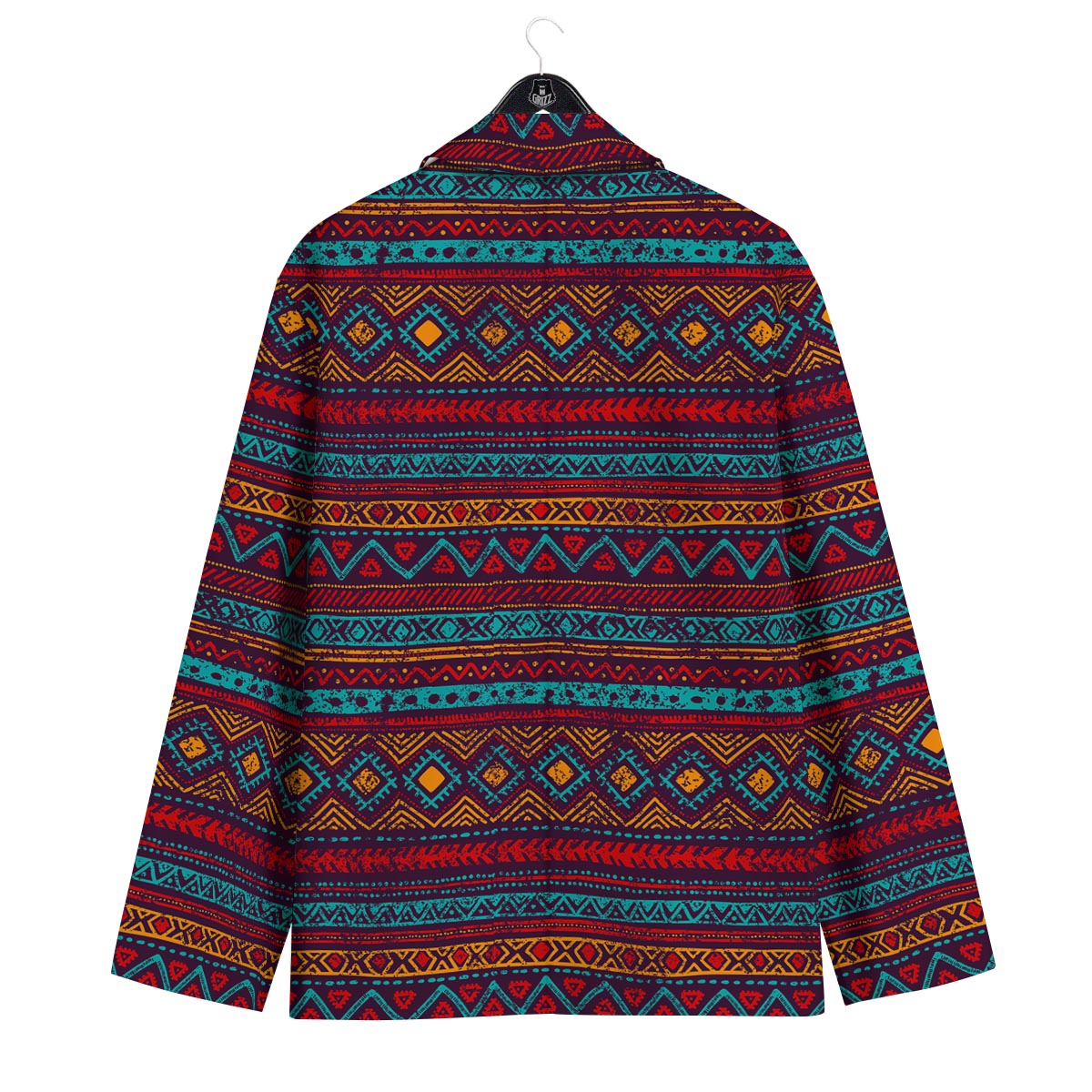 Ethnic Tribal Print Pattern Men's Sport Coat-grizzshop