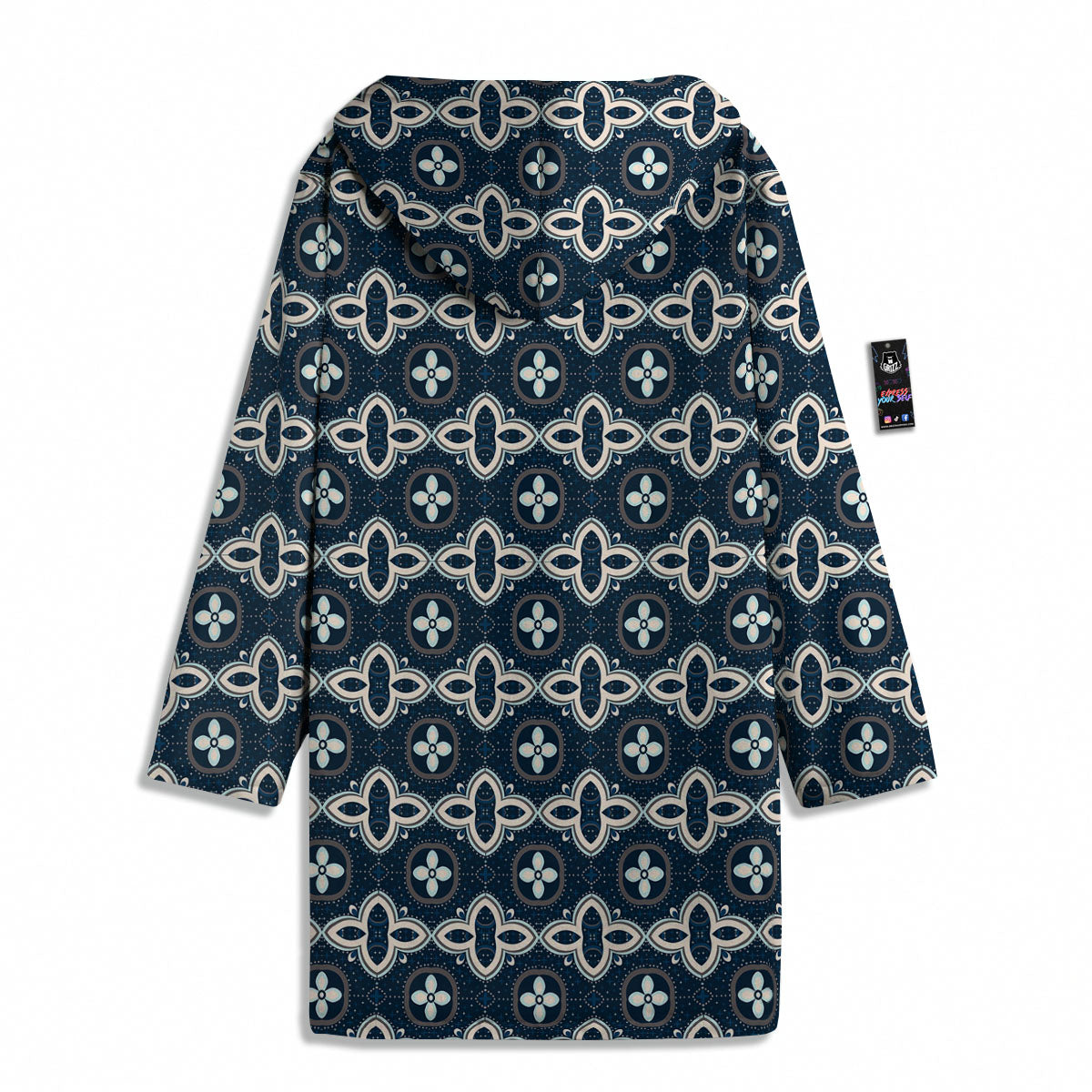 Ethnic Vintage Print Pattern Men's Windbreaker Jacket-grizzshop