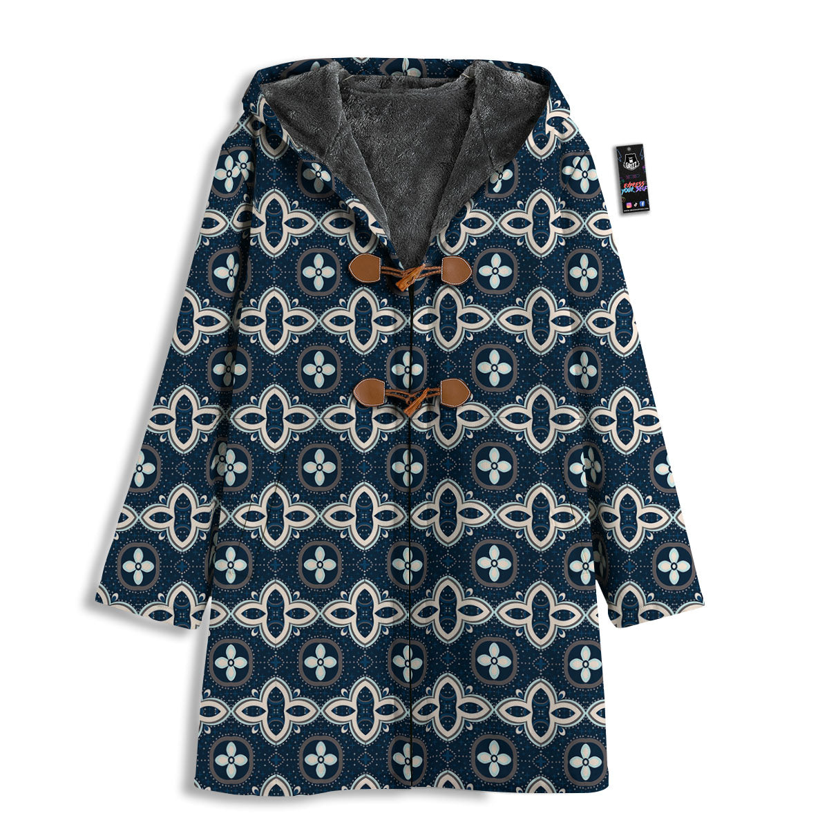 Ethnic Vintage Print Pattern Men's Windbreaker Jacket-grizzshop