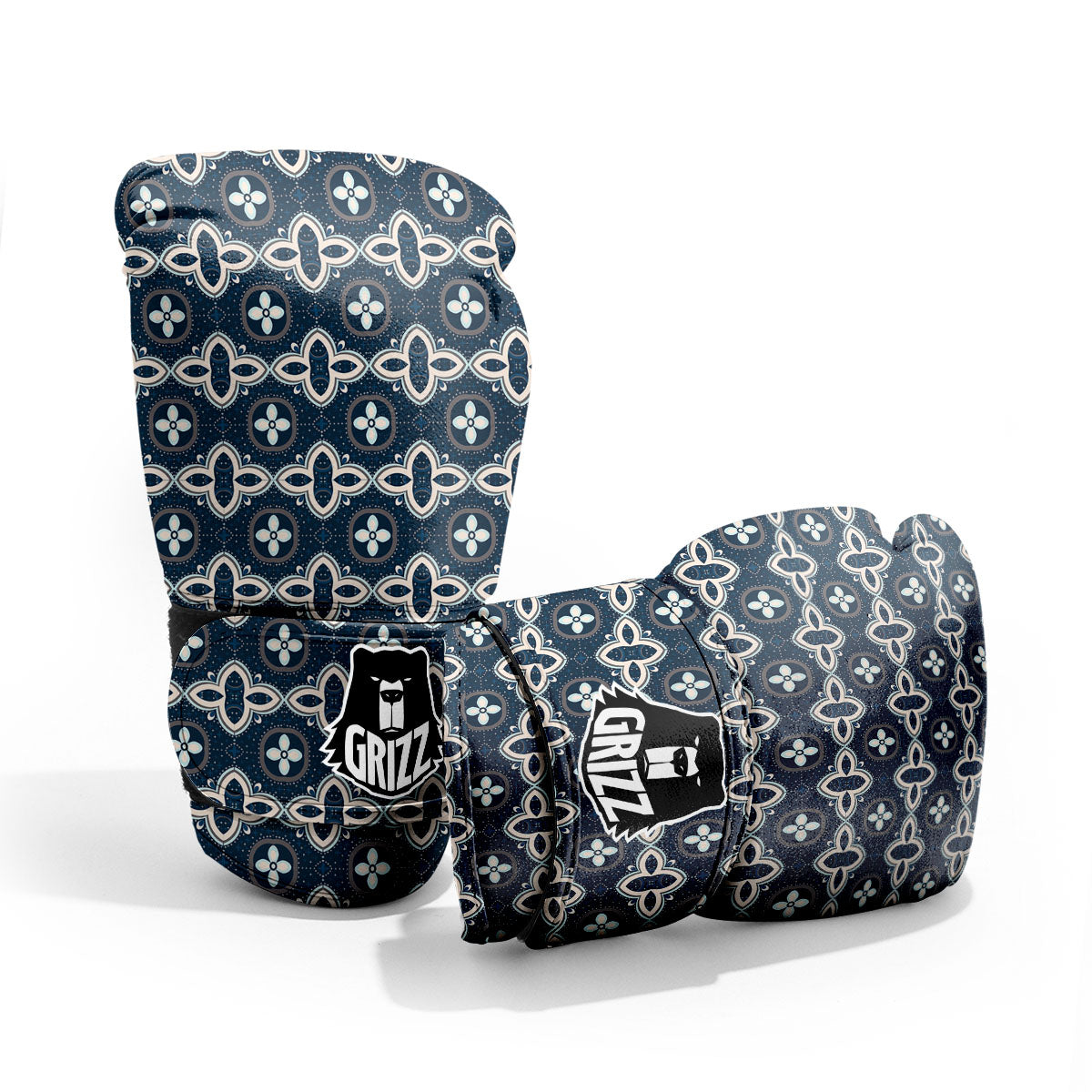 Ethnic Vintage Print Pattern Pro Boxing Glove
