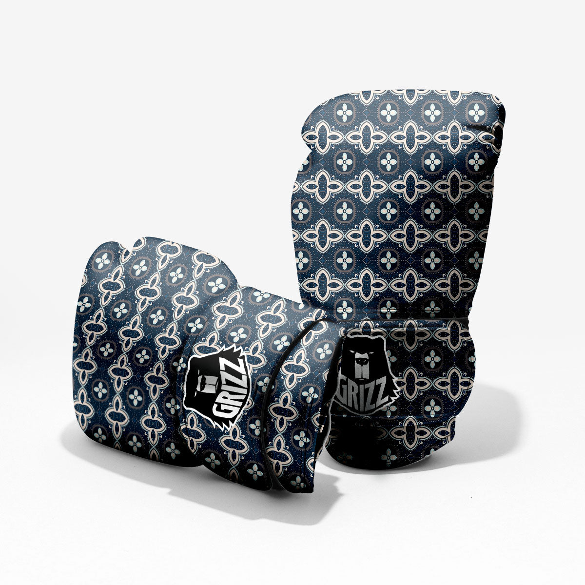 Ethnic Vintage Print Pattern Pro Boxing Glove