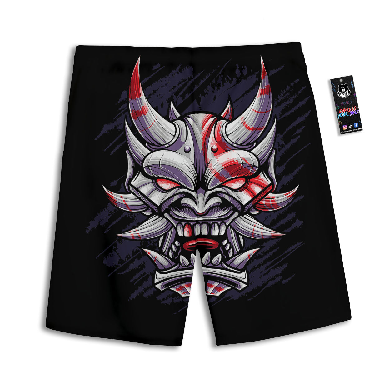 Festival Mardi Gras Print Pattern Men's Athletic Shorts