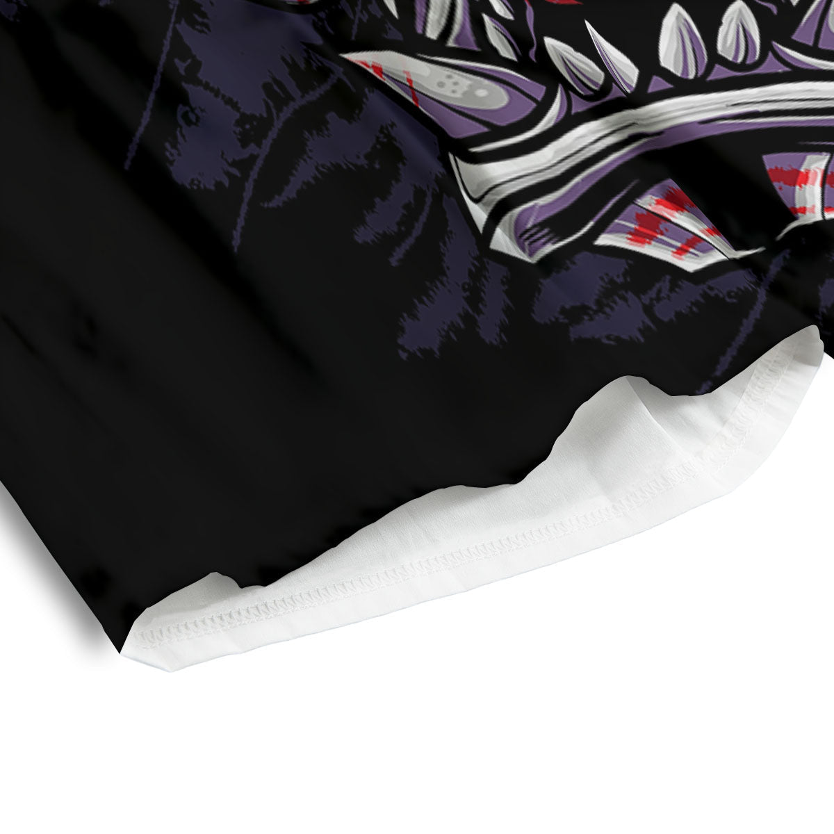 Festival Mardi Gras Print Pattern Men's Athletic Shorts