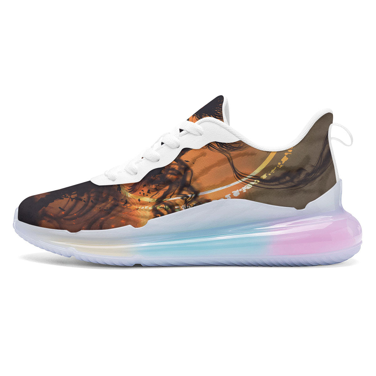 Evil Witch Print Running Sneakers-grizzshop