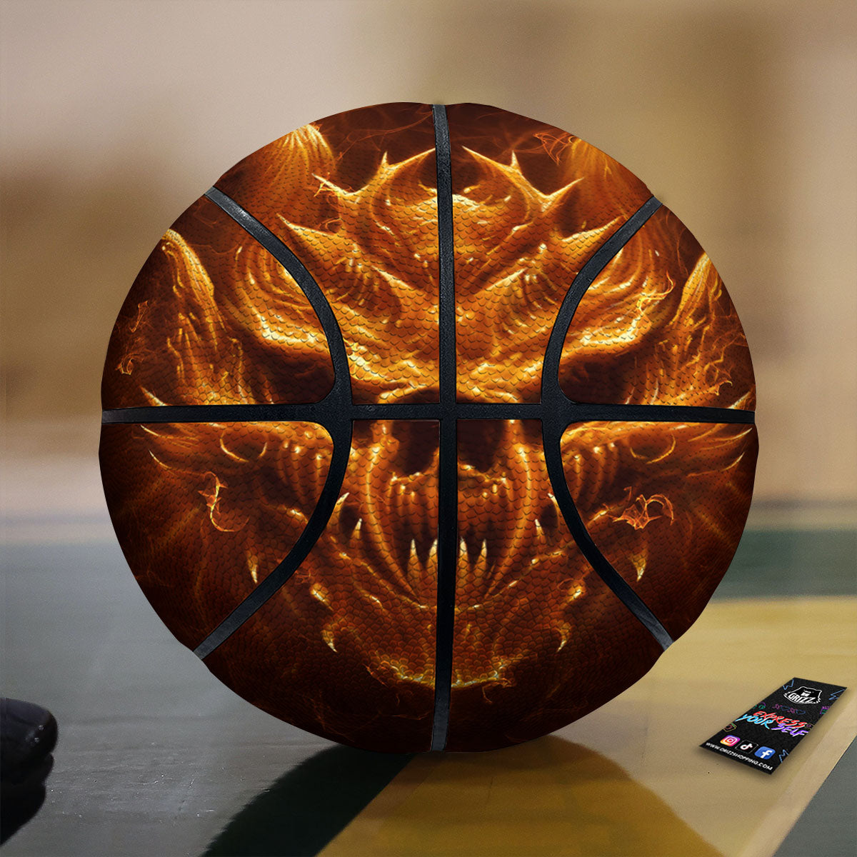 Fighter Karate Print Pattern Basketball