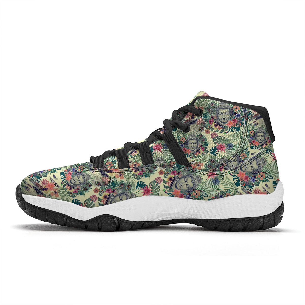 Exotic Buddha Black Bball Shoes-grizzshop