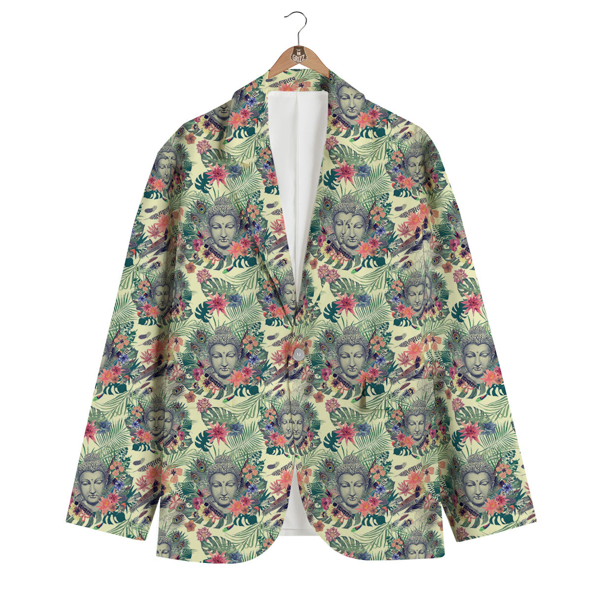 Exotic Buddha Men's Blazer-grizzshop