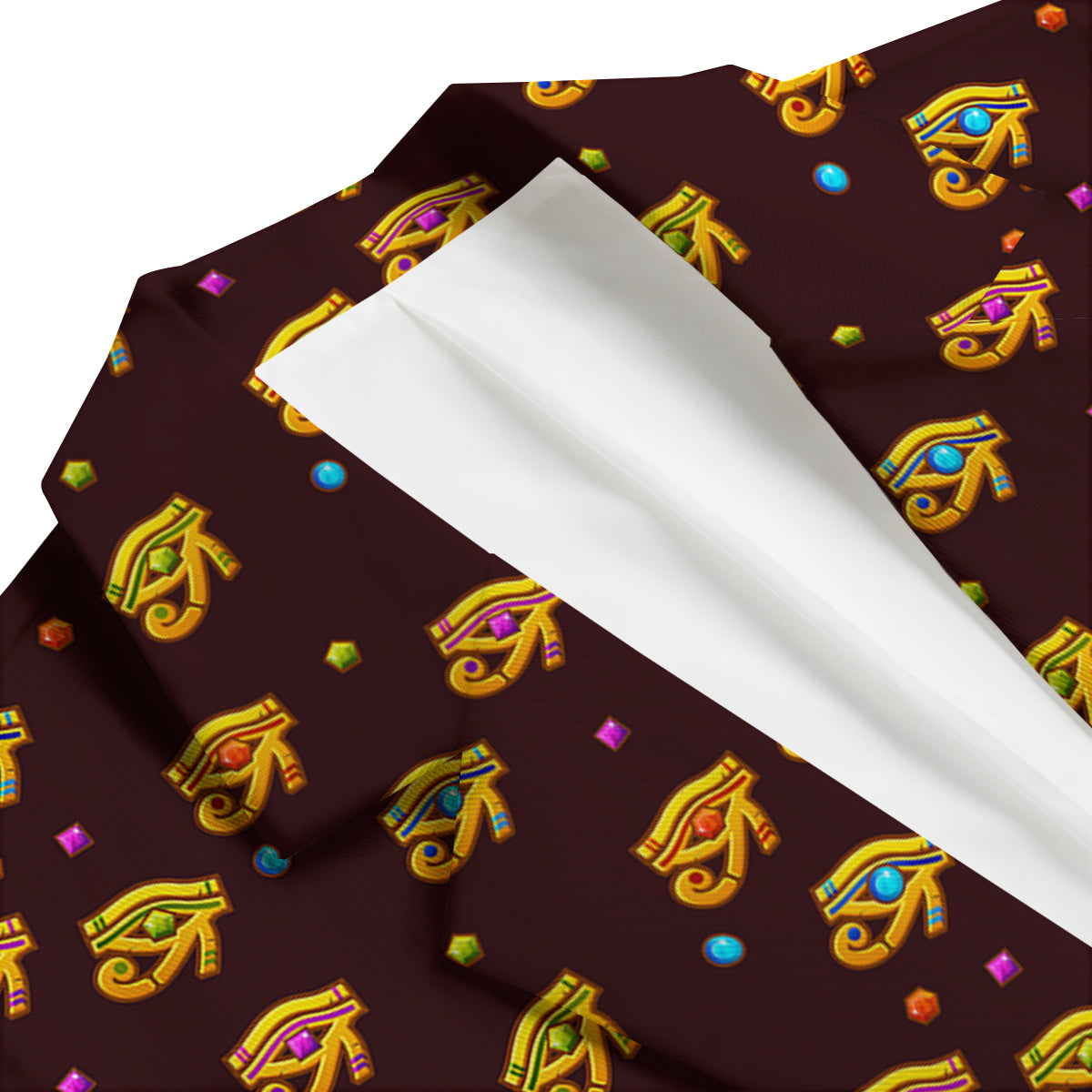 Exotic Eye of Horus Print Pattern Men's Blazer-grizzshop