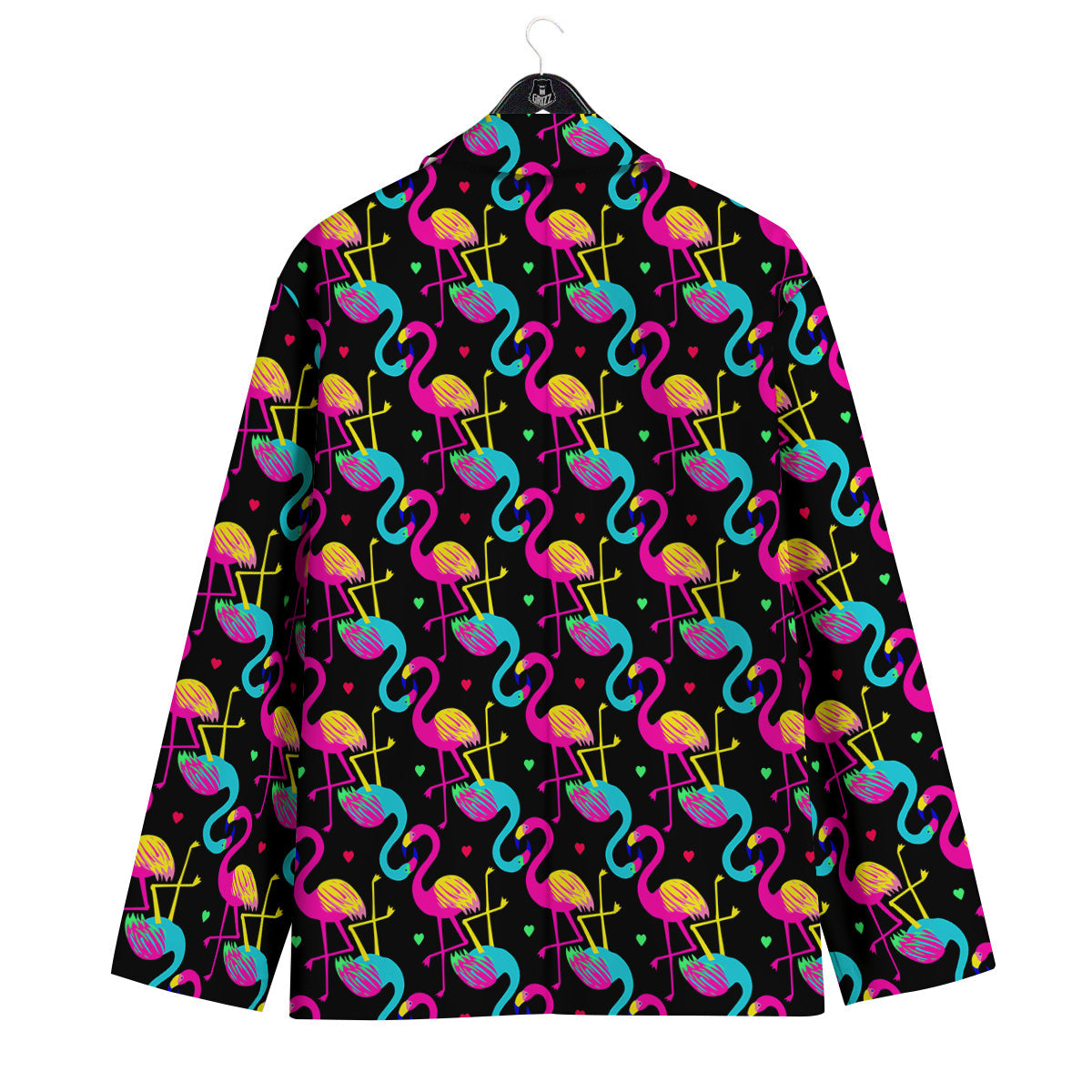 Exotic Hawaiian Flamingo Print Pattern Men's Sport Coat-grizzshop