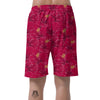 Exotic Hibiscus Flower Hawaiian Print Men's Shorts-grizzshop