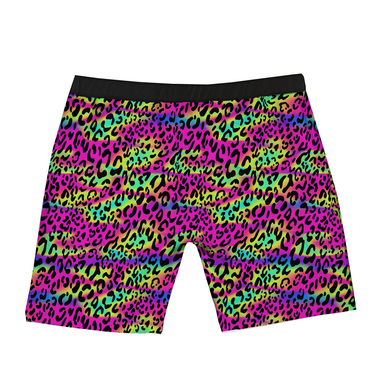 Exotic Neon Leopard Print Pattern Boxer Briefs-grizzshop