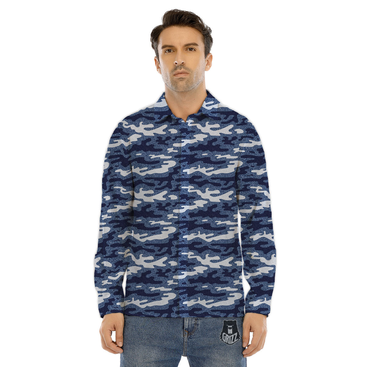Exotic Neon Leopard Print Pattern Men's Dress Shirts-grizzshop