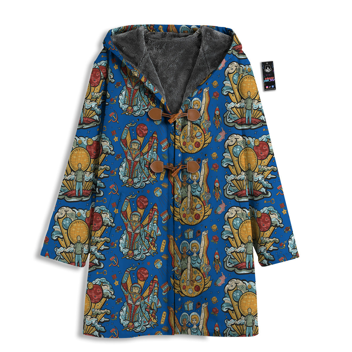 Exploration Of Mars Planet Print Pattern Men's Windbreaker Jacket-grizzshop
