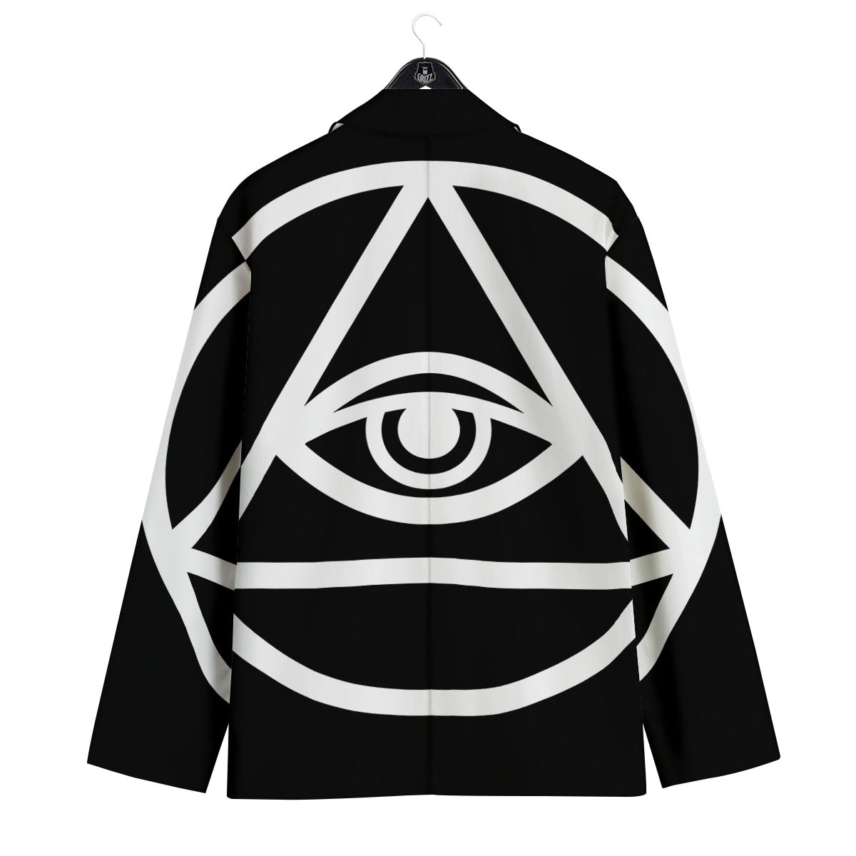 Eye Illuminati Print Men's Sport Coat-grizzshop
