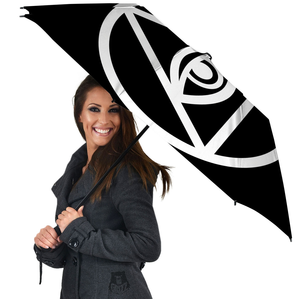 Eye Illuminati Print Umbrella-grizzshop