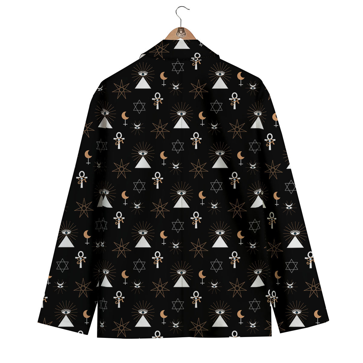 Eye Of Horus Egypt Print Pattern Men's Blazer-grizzshop