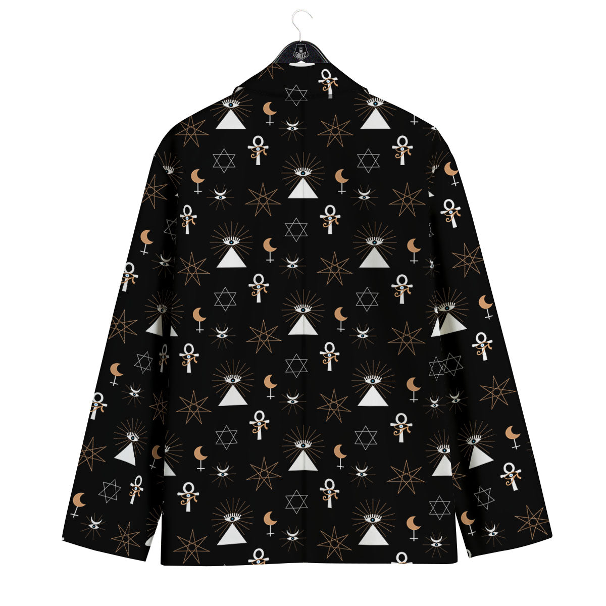 Eye Of Horus Egypt Print Pattern Men's Sport Coat-grizzshop