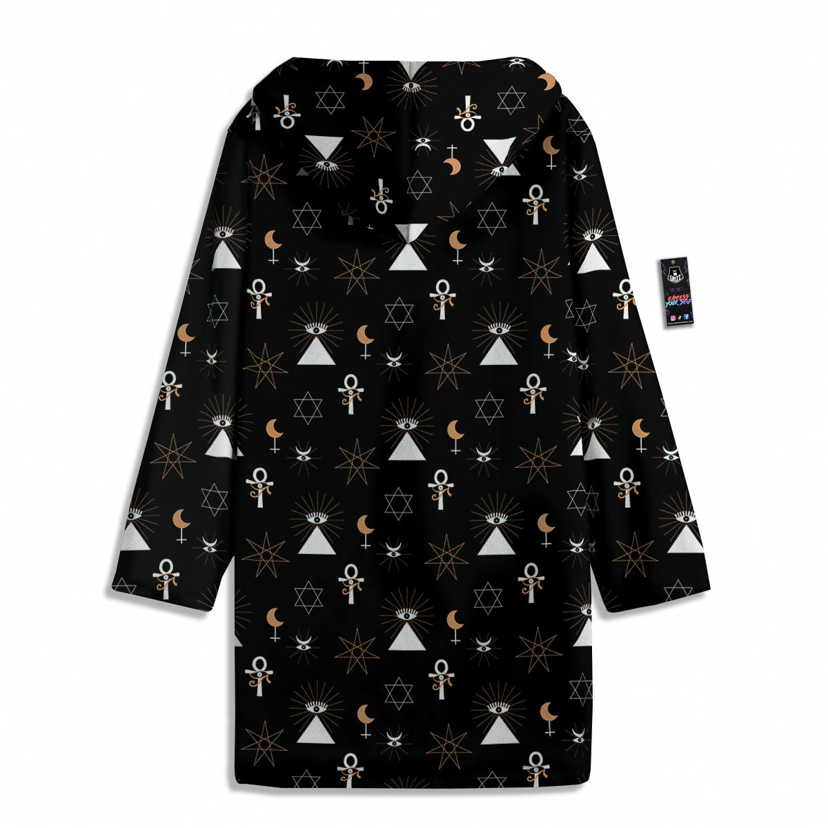 Eye Of Horus Egypt Print Pattern Men's Windbreaker Jacket-grizzshop