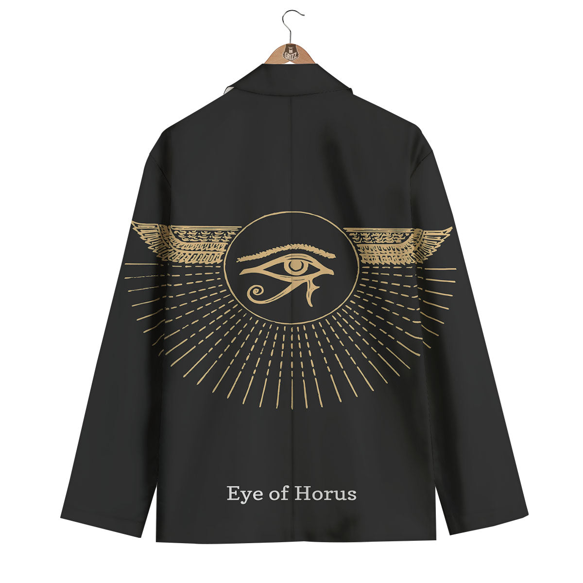 Eye Of Horus Egyptian Print Men's Blazer-grizzshop