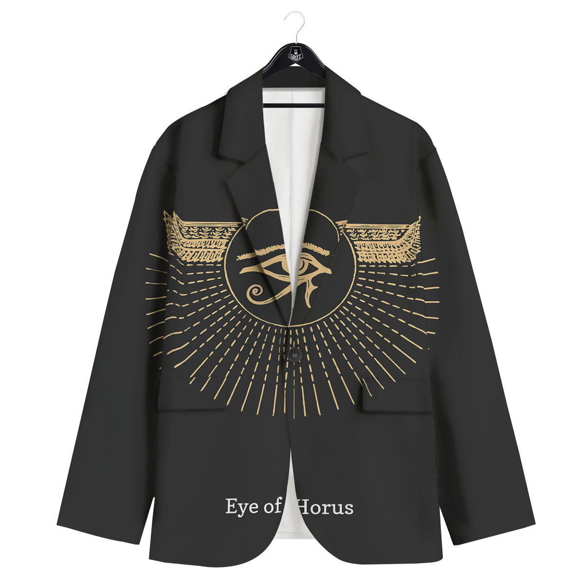 Eye Of Horus Egyptian Print Men's Sport Coat-grizzshop