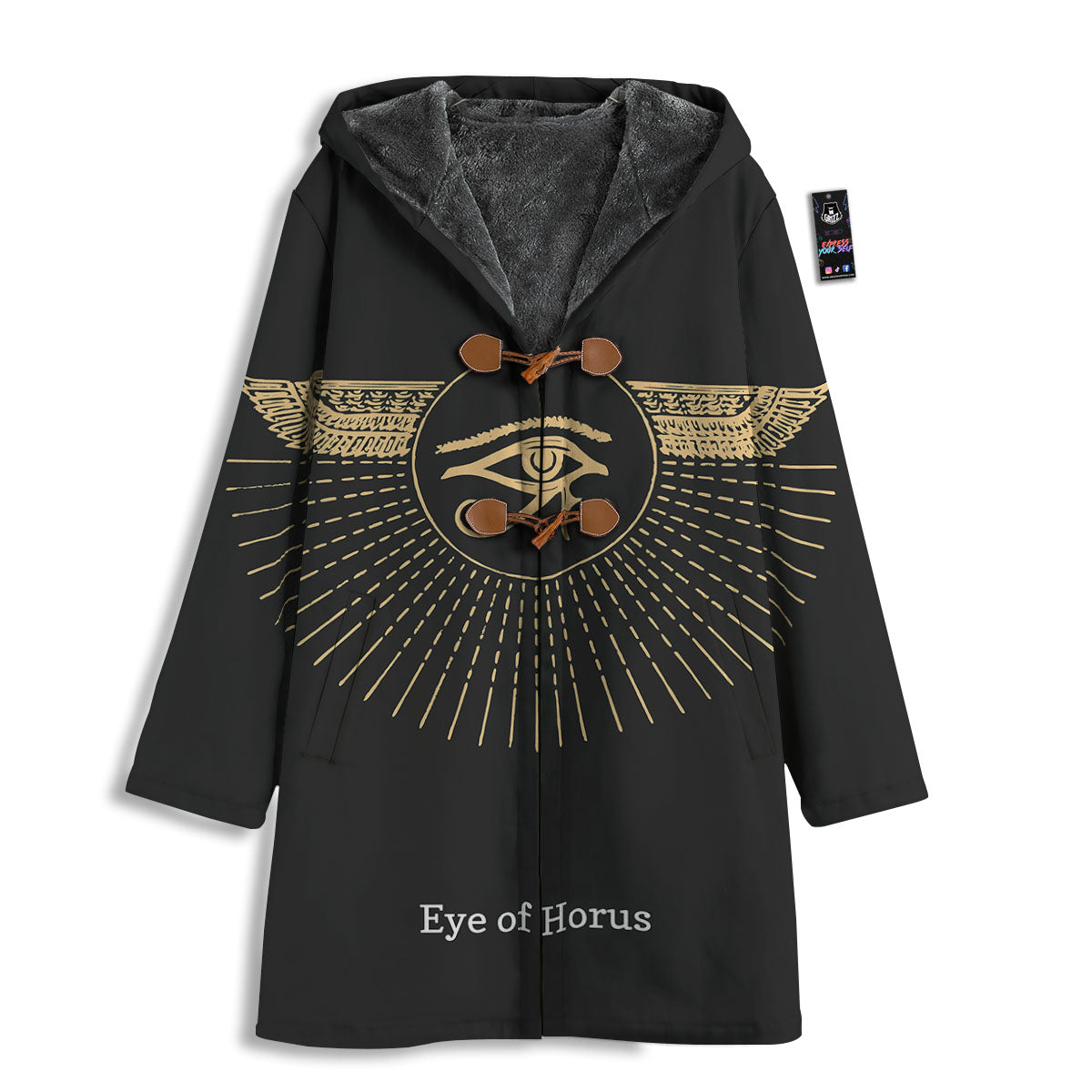 Eye Of Horus Egyptian Print Men's Windbreaker Jacket-grizzshop