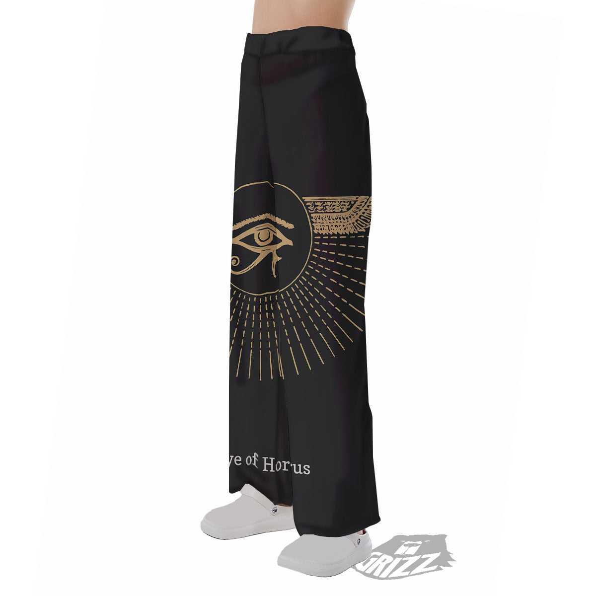 Eye Of Horus Egyptian Print Pajama Pants-grizzshop