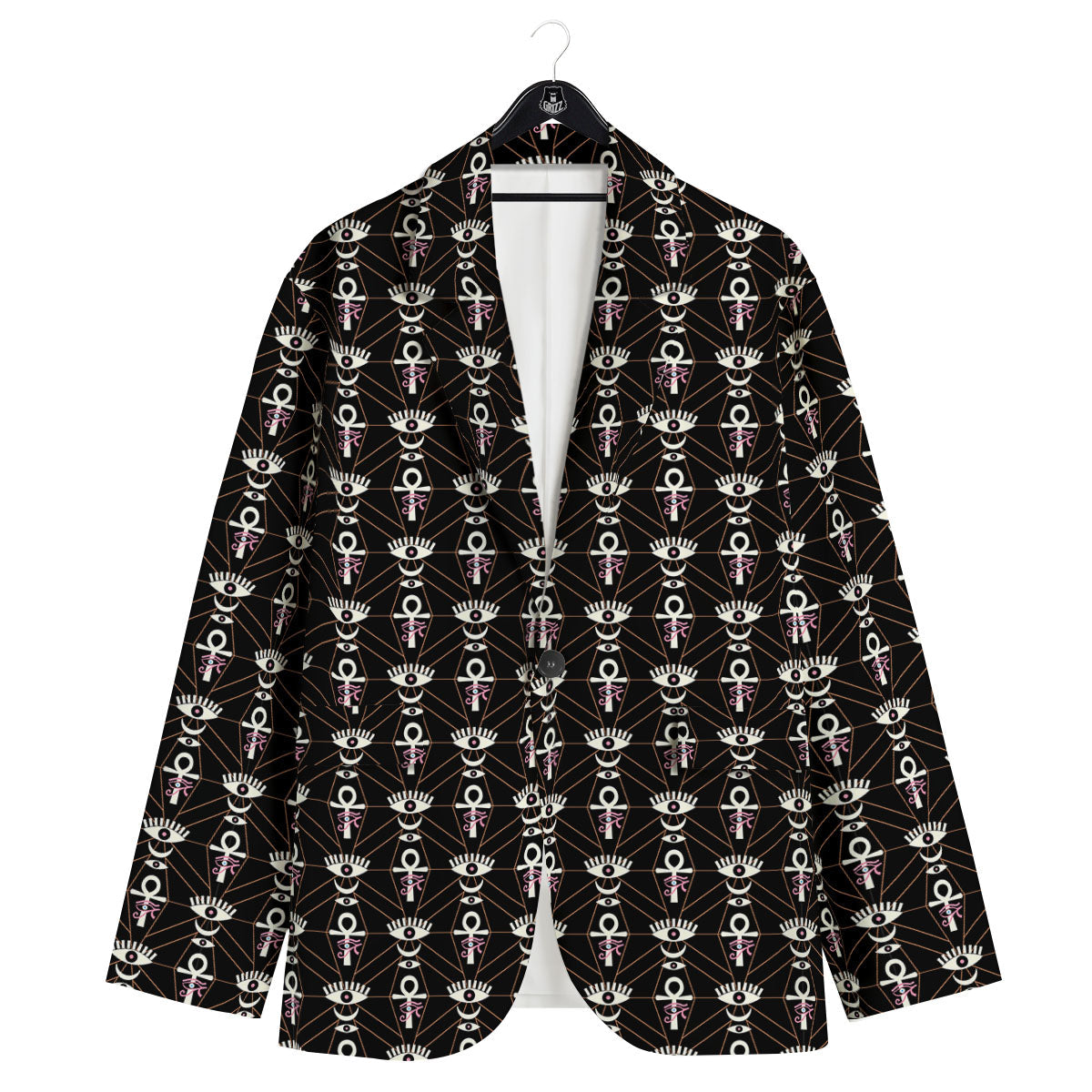 Eye Of Horus Egyptian Print Pattern Men's Sport Coat-grizzshop