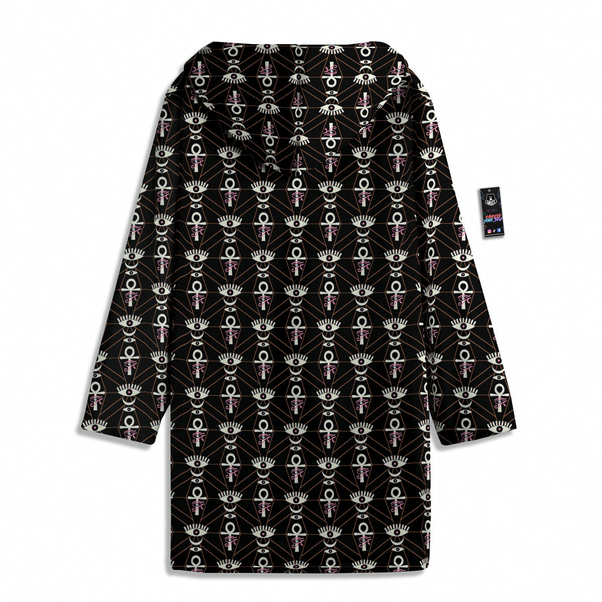 Eye Of Horus Egyptian Print Pattern Men's Windbreaker Jacket-grizzshop
