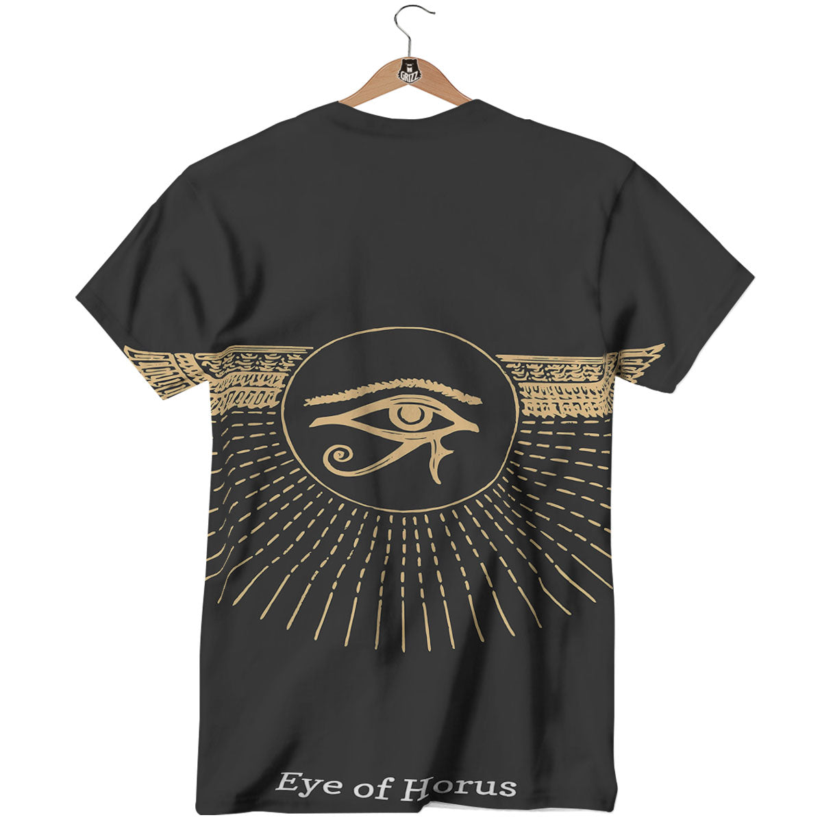Eye Of Horus Egyptian Print T-Shirt-grizzshop