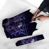 Eye Of Providence Black Purple Print Umbrella-grizzshop